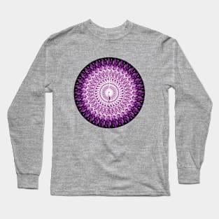 Purple In The Round Long Sleeve T-Shirt